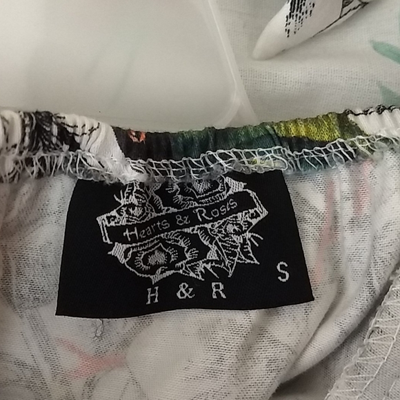 Festive Black White Print Halter Dress - Picture 7 of 13